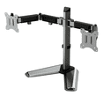 thumbnail image 1 of Soporte Brazo Para Dos Monitores De Pantalla 13-27 Pulgadas Xtellar negro, 1 of 3