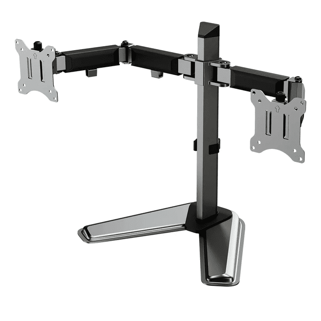 Soporte Brazo Para Dos Monitores De Pantalla 13-27 Pulgadas Xtellar negro