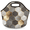 Multicolour 3, variant on Herdesigns Geometric Insulated Lunch Bag Neoprene Lunch Box for Women Men Soft Cooler Bag Gold Washable Lunch Tote for Work Outdoor Picnic