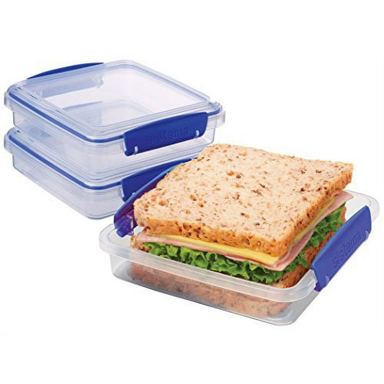 450ml Sandwich Box 3 Pack