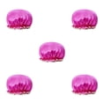 thumbnail image 1 of Minnieouse Gorro de dormir para mujer, gorros para el pelo de ducha, a prueba de aceite, a prueba de polvo, multicolor, cubierta para cabeza de niña, rosa Type2 NO2 Minnieouse CBP377610, 1 of 6