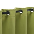 thumbnail image 2 of Blackout Solid Curtain Panels, Set of 8, 52" x 63", Sage, 2 of 10