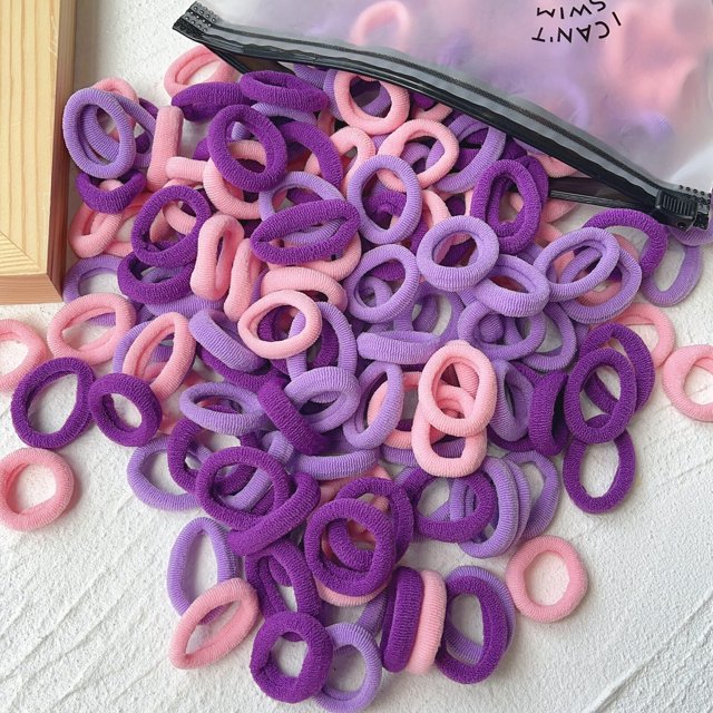 Gomas elásticas para el pelo para niña y bebé, cintas de goma para el pelo, pinzas para el pelo, accesorios para el cabello, 20/50 piezas