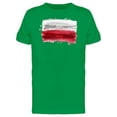 thumbnail image 1 of Brush Painting Of Poland Tee Men's -Image by Shutterstock, 1 of 2