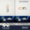 thumbnail image 3 of When Hope Paints Skateboard Acrylic Wall Art Die-Cut, 1 panel 8" x 32", Urban Modern Street Style Decor, Easy-to-Hang, 3 of 7
