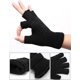 thumbnail image 5 of 4 pares de guantes de invierno de medio dedo, de punto, sin dedos, cálidos y elásticos para hombre, 5 of 5