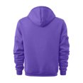 thumbnail image 6 of Mens Full Zip Hoodie Fleece Sweatshirt Contrast Zipper Pockets Casual Hooded Jacket, 6 of 7