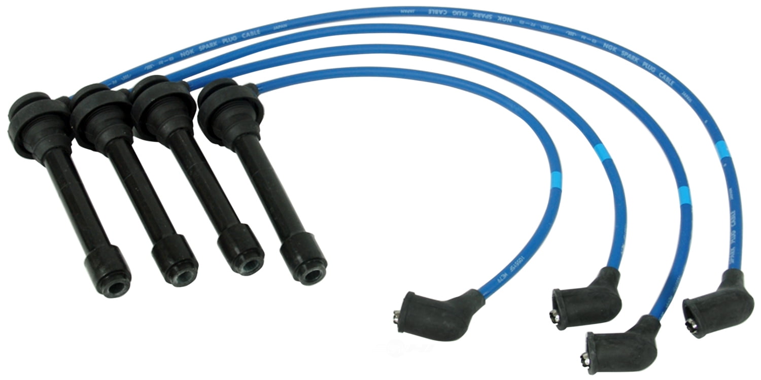 NGK Spark Plug Wire Set Fits select: 1993-1996 MITSUBISHI MIRAGE, 1992-1996 EAGLE SUMMIT