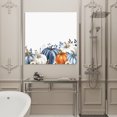 thumbnail image 4 of Wall Art Prints, Thanksgiving Fall Framed Canvas Prints for Bedroom Living Room Bathroom Office, Blue White Orange Pumpkin Leaves Gallery Wrap Wall Art Poster for Gifts Home Decor 20"x20", 4 of 9