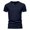 Navy, variant on zfhfof Mens Muscle T Shirt Summer Slim Fitted Short Sleeve Button V-Neck Shirt Tops Gym Workout Athletic Tee Shirts