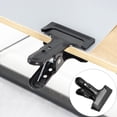 thumbnail image 2 of Studio Background Cloth Clamp Black 3Pcs 4.2x3.1in, 2 of 9