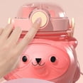 thumbnail image 3 of Taza de gran barriga de 1000ML, botella de agua con oso bonito, hervidor deportivo para niños, regalos (rosa), 3 of 4
