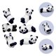 thumbnail image 3 of GOOHOCHY Soporte creativo para palillos, soporte de cerámica con soporte para palillos de Panda Adorable (estilo mixto), 6 uds., 3 of 8