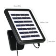 thumbnail image 3 of Solar Fountain Pump with LED Lighting, 1.5W Floating Solar Panel Submersible Brushless Water Pump Kit, Battery Backup, for Bird Bath Garden Pond, 3 of 6
