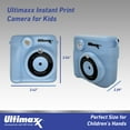 thumbnail image 4 of Ulitmaxx Kids Instant Digital Camera (Blue) w/ 64GB Micro SD and 3 Rolls Paper, 4 of 5