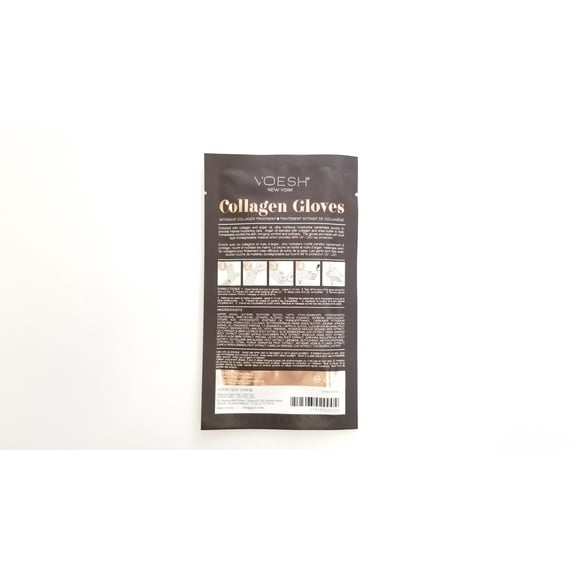VOESH New York - UV Protective Deep Moisturizing Collagen & Vitamin E Hand Mask Gloves(Pre-cut Fingertip for Easy Manicure) - 1 Pair by Voesh