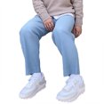 thumbnail image 1 of Pantalones De Pana Pantalones De Hombre Cálidos Y Suaves De Color Sólido De Moda De Ajuste Suelto Informal para Otoño Azul L, 1 of 4