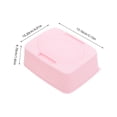 thumbnail image 2 of LOVEVER Boîte de Lingettes pour Bébé avec Couvercle Rabattable, Étui de Rangement pour Mouchoirs Humides Antipoussière, Distributeur de Maquillage en Coton Portable Rechargeable pour Chambre de Bébé, Salle de Bain, Voyage, 2 of 8
