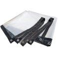 thumbnail image 1 of Foldable Waterproof Transparent Tarpaulin With Eyelets, 1 of 5