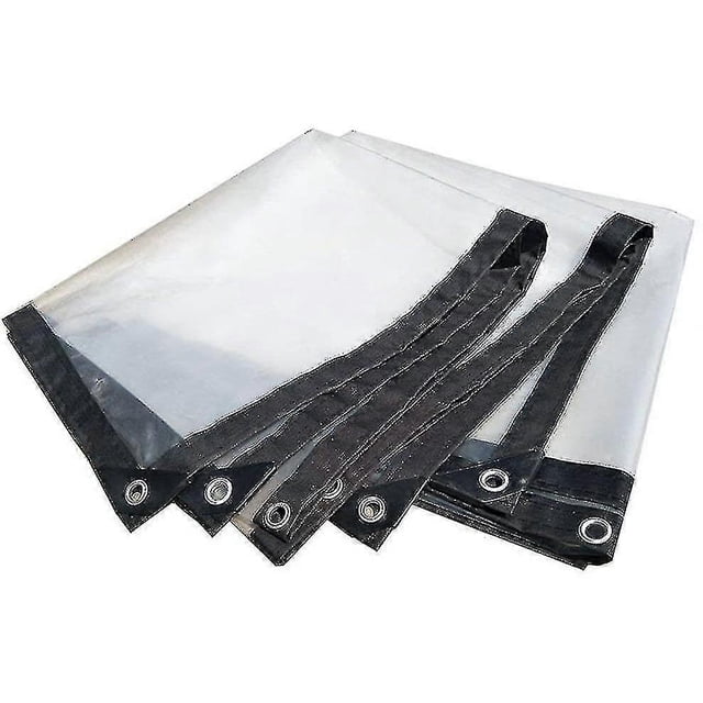 Foldable Waterproof Transparent Tarpaulin With Eyelets