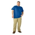 thumbnail image 3 of Big and Tall Men's Short Sleeve Heavyweight Crew Neck Tee, 3 of 5