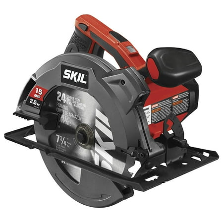 15-Amp 7-1/4-Inch Corded Circular Saw with Single Beam Laser Guide