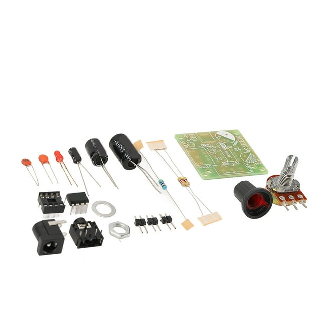 Audio Amp Module, DIY LM386 Power Kit Unsoldered Super Mini Electronic For Musical Projects