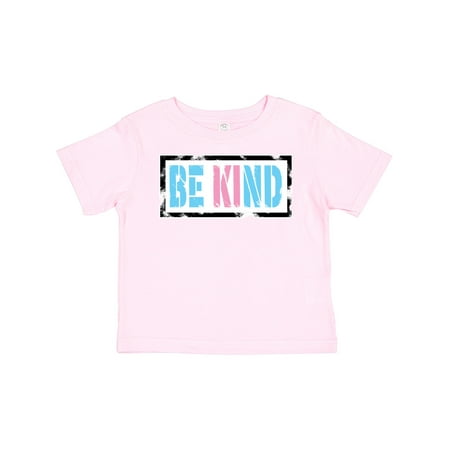 

Inktastic Be Kind Stencil in Trans Colors Gift Toddler Boy or Toddler Girl T-Shirt