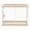 Beige, variant on IRIS Furniture-Style Wooden Enclosed Pet Crate for Small Medium Dog, Dark Brown