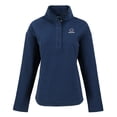 thumbnail image 2 of Women's Cutter & Buck  Navy Chicago Bears Hunts Point Eco Half-Snap Sweatshirt, 2 of 3