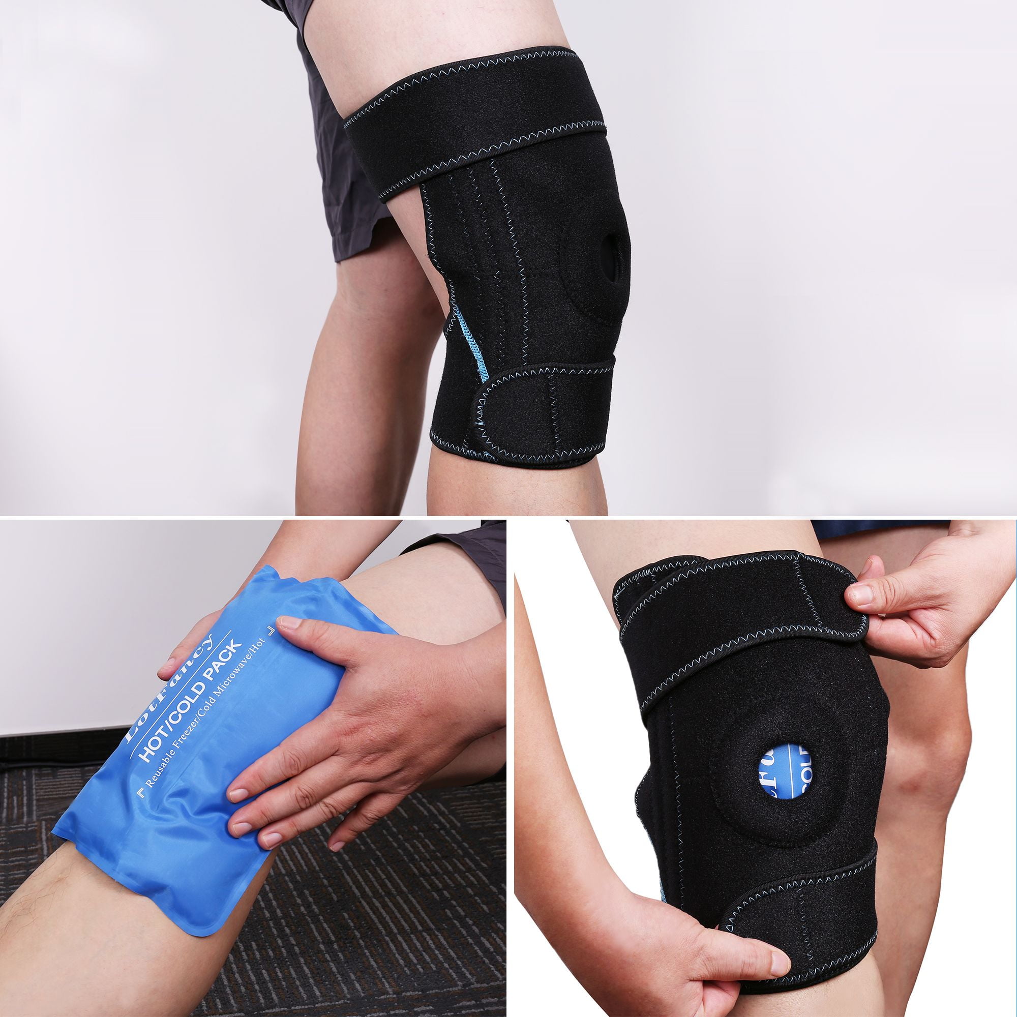 ice pack holder for knee