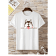 thumbnail image 4 of Playera Blanca Camiseta Unisex Estampada Perro Husky, 4 of 4