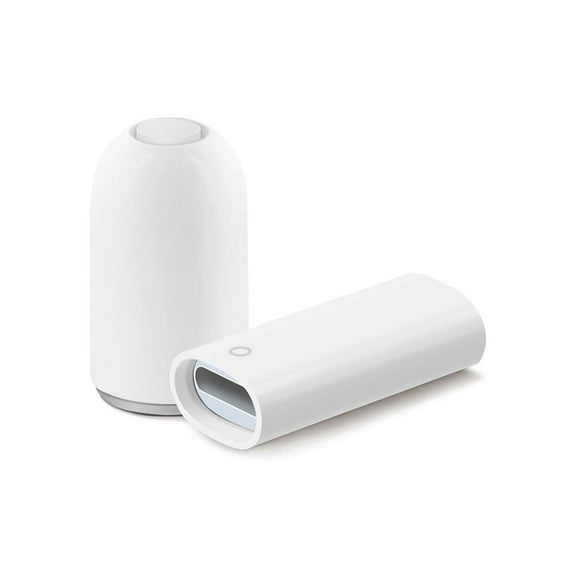 For iPencil Charging Adapter and Magnetic Replacement Cap Compatible with Apple Pencil 1st Gen for iPad Pro 2022 9 8 7 6 Generation, iPad Pro 9.7 10.5 12.9 inch Air 3rd Mini 5th White