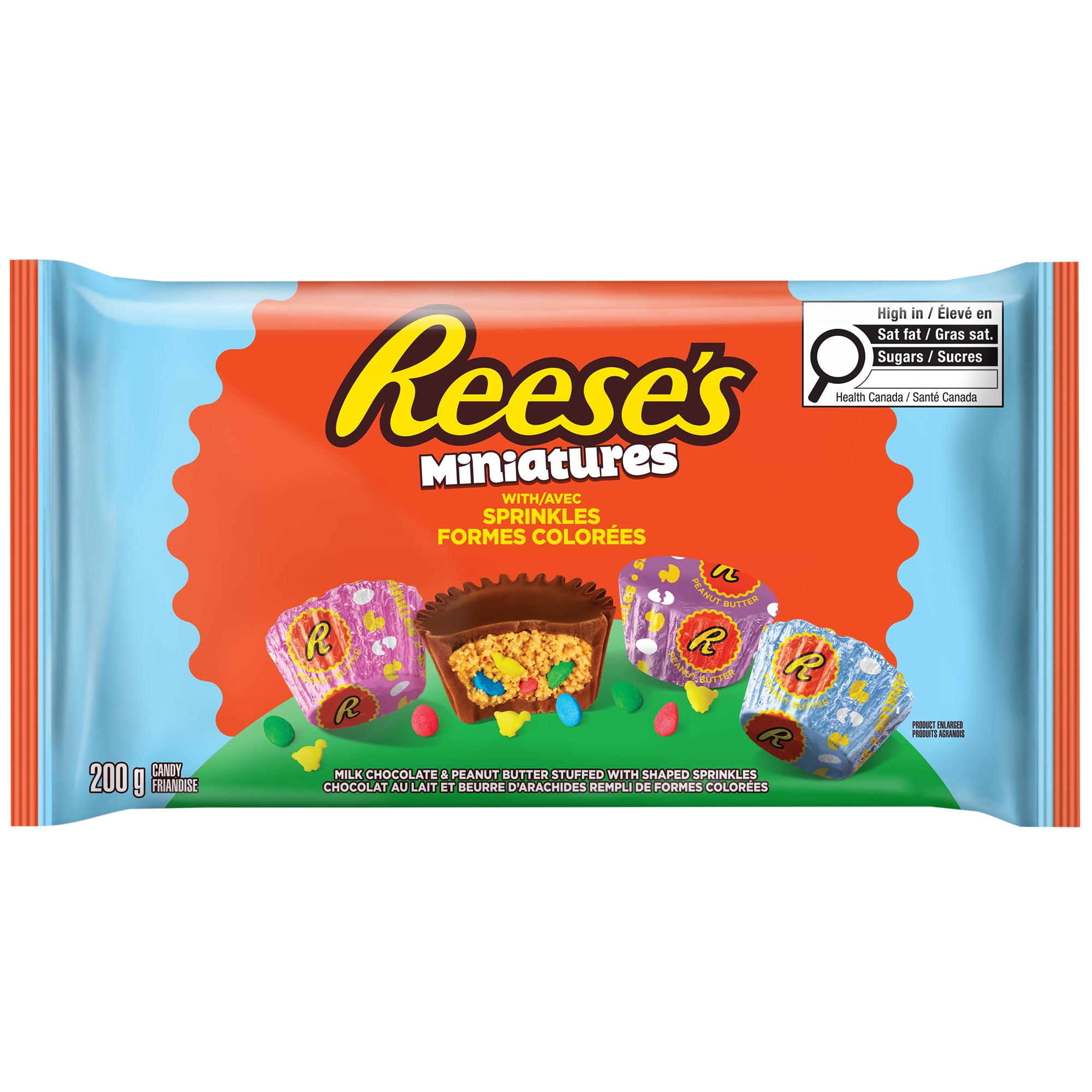 Reese's Miniatures with Sprinkles 200g, 30pk, Reese's Miniatures w ...