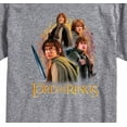 thumbnail image 3 of Lord of the Rings - Hobbits - Frodo Sam Pippin Merry - Men's Short Sleeve T-Shirt, 3 of 5