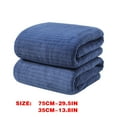 thumbnail image 2 of Tahtuvzn School Count 2pcs 29.52x13.77" Bath Towels Soft Absorbent for Bathroom, Quicker to Dry Everyday use, Hotel & Spa, Gray, 2 of 3
