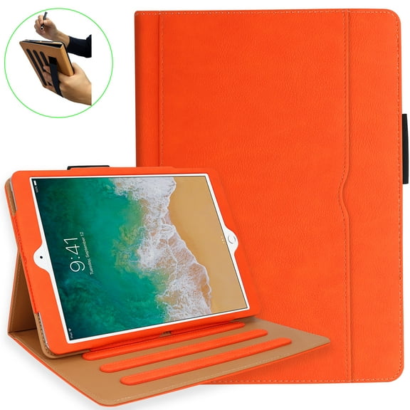 iPad 9th Generation Case, iPad 10.2 Case 2021 with Pencil Holder - Multi-Angle Stand, Hand Strap, Auto Sleep/Wake for iPad 9th Generation, iPad 10.2 inch 2021