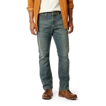Levi Strauss Signature Men's and Big and Tall Straight Fit Jeans