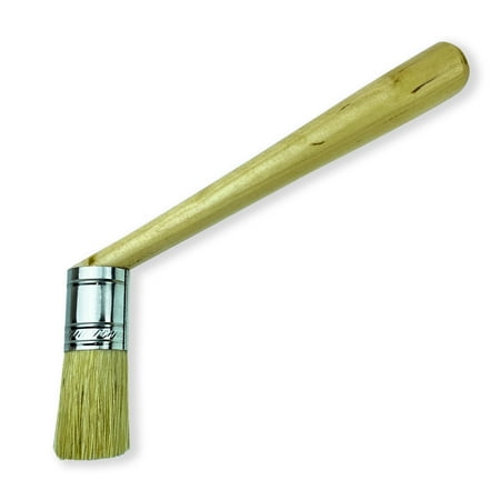 

73W Wood Handle Tire Mounting Paste Lube Brush with 1 in 45-degree Head by TYK Industries