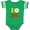 Football Green and White, variant on Inktastic I Love Bacon And Eggs Boys or Girls Baby Bodysuit