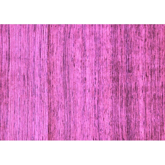 Ahgly Company Indoor Rectangle Abstract Purple Modern Area Rugs, 4' x 6'