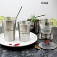 thumbnail image 6 of JANDEL Nordic Simple Industrial Style Flamingo Stainless Steel Beer Cold Water Toothbrush Couple Cup Stainless Steel Cup, 6 of 7