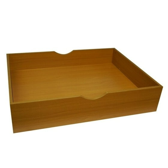 Dormco The Storage Max Underbed Wooden Organizer With Wheels Beech Dormco The Storage Max Underbed Wooden Organizer With Wheels Beech