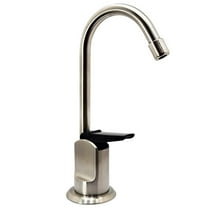 Westbrass D203-NL-07 6" Touch-Flo Style Pure Cold Water Dispenser Faucet, Satin Nickel