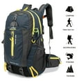 thumbnail image 4 of Hwjianfeng Sac à Dos de Randonnée en Nylon Léger 40 L Bleu Foncé, Design Compact pour Voyage et Rangement, Durable et Spacieux avec Multiples Poches, 4 of 7