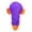 Purple, variant on Plush Squeaky Dog Toy - Dog Toys to Keep Them Busy, Soft Stuffed Animal, Birthday Gift Interactive Filled Chew Toys for Small Medium Dogs Puppy Biting Training Teething
