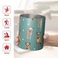 thumbnail image 5 of 12oz Coffee Tumblers Chihuahua and Footprints Stainless Steel Vacuum Insulated Travel Tumbler Coffee Cups Mug with Lid and Straw with Cleaning Brush for Cold & Hot Drinks, 5 of 5