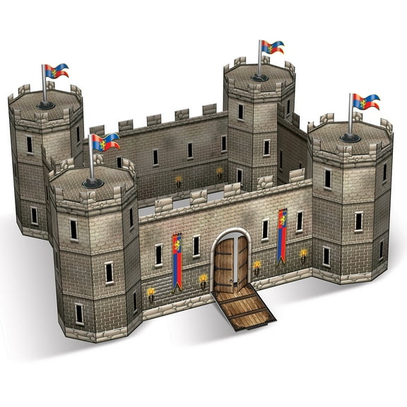 3-D Castle Centerpiece, 14.5" x 18", (1/Pkg)