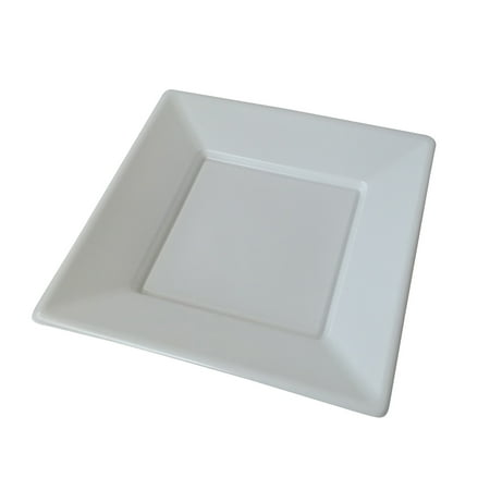 

SQUARE PLATE 7 PLATE X 20 CT. OLEGO WHITE