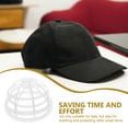 thumbnail image 3 of 2 piezas de jaula para lavar gorras de béisbol, limpiador de gorras, moldeador de gorras, protector de gorras, soporte para gorras, suministro para lavar gorras., 3 of 7